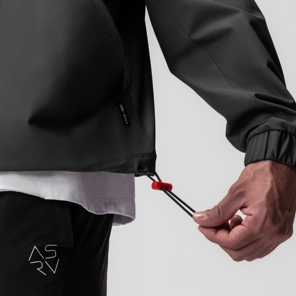 0717. Weather-Ready Anorak Jacket - Space Grey "Patch" - Picture 5 of 6